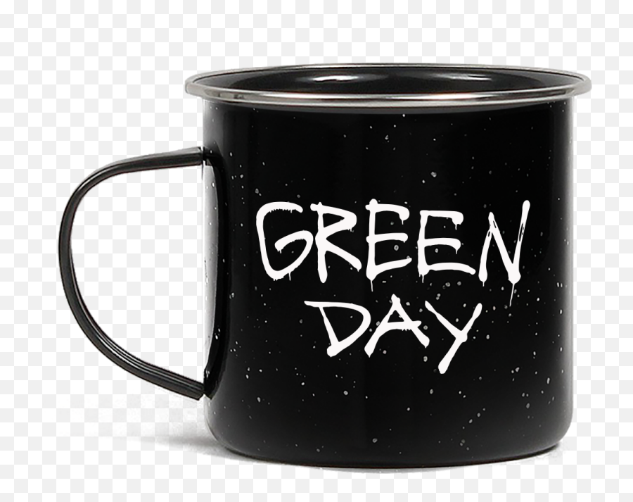 Green Day Drip Logo Camping Mug - Serveware Emoji,Green Day Logo