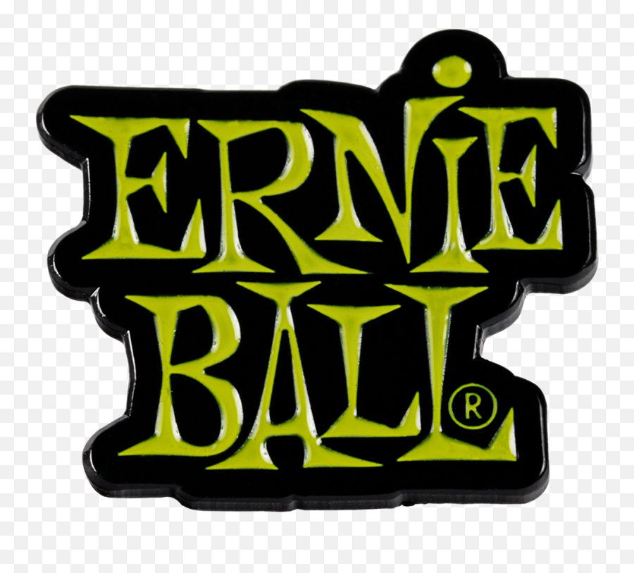 Eb Green Stacked Logo Enamel Pin - Transparent Png Ernie Ball Png Emoji,Eb Logo
