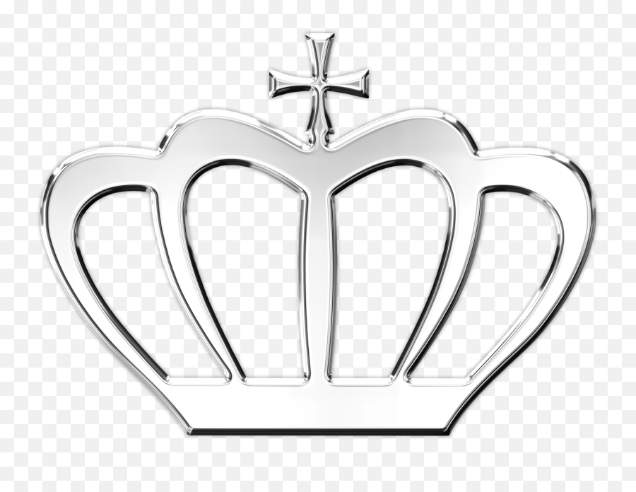 Crown Silver Transparent Queen Png - Coroa Branca Em Png Emoji,Silver Crown Png