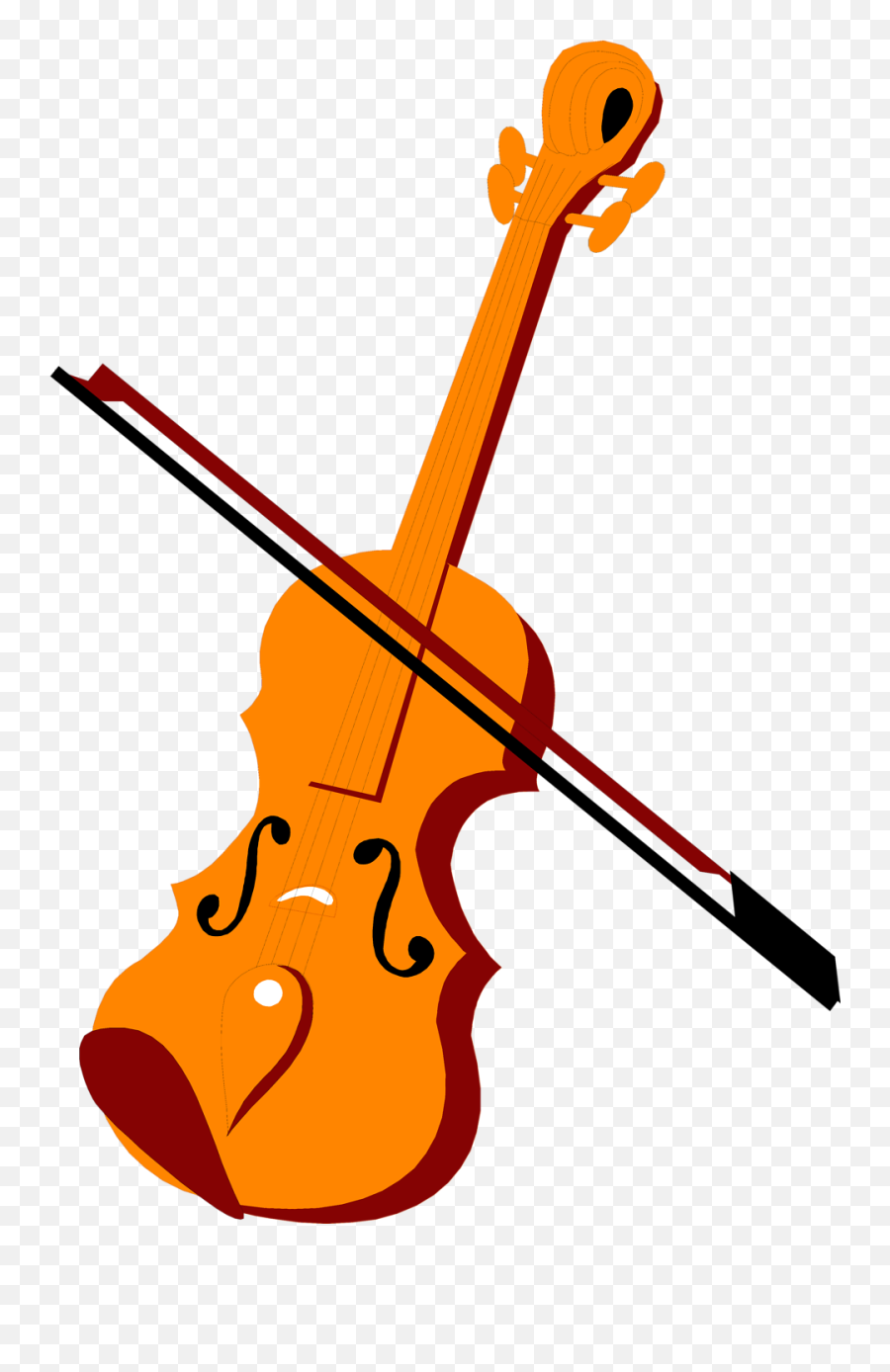Instruments Clipart Violin Instruments - Violin Clip Art Emoji,Violin Clipart