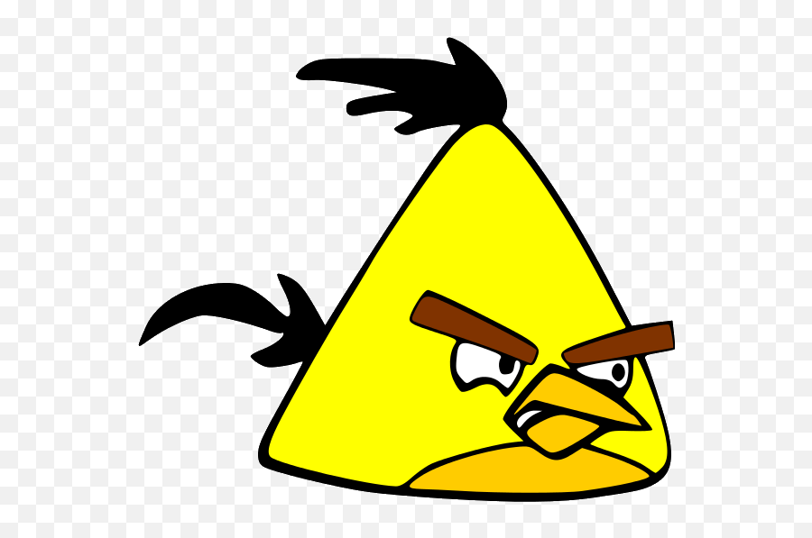 Yellow Bird Angry Birds Characters - Character Angry Bird Emoji,Angrybird Clipart