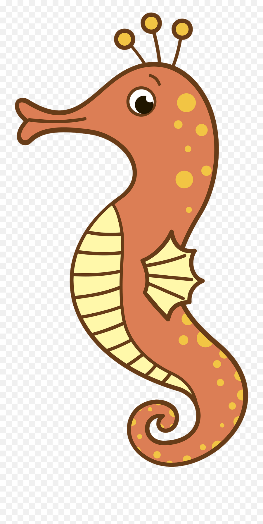 Seahorse Clipart Free Download Transparent Png Creazilla - Girly Emoji,Seahorse Clipart