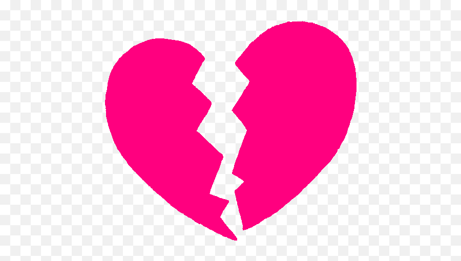 Cartoon Broken Heart - Clipart Best Broken Heart Anime Png Emoji,Broken Heart Clipart