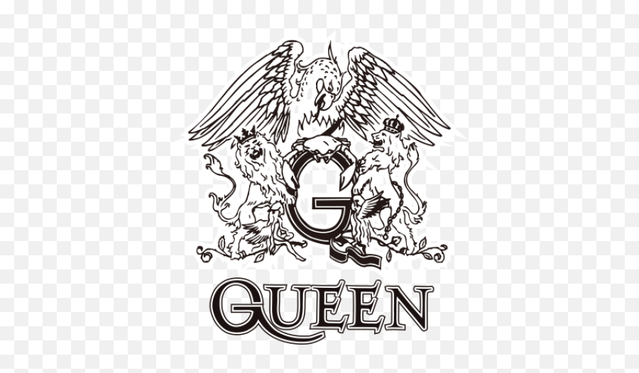 Queen U2013 Gueen We Will Rock You Emoji,Queen The Band Logo