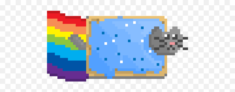 I Was Requested To Draw The Nyan Cat In A Slightly - Visual Emoji,Nyan Cat Png