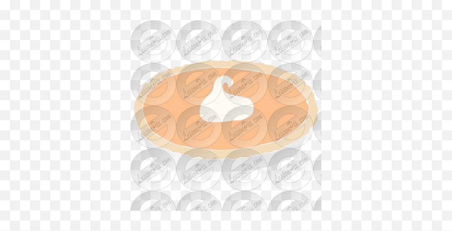 Pumpkin Pie Stencil For Classroom - Circle Emoji,Pumpkin Pie Clipart