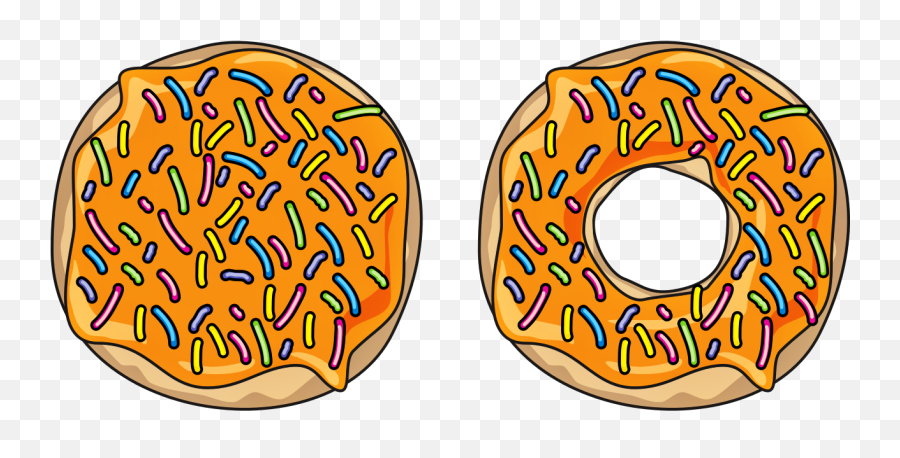 Donut Doughnut Sticker By That Ginger Over There - Language Emoji,Donuts Clipart