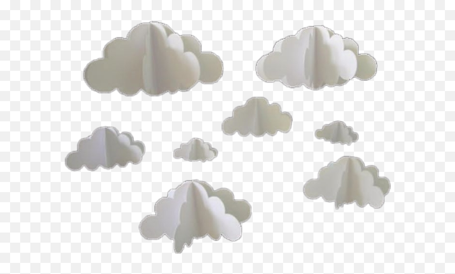 Nubes Clouds White Aesthetic Sticker By - Art Emoji,Nubes Png