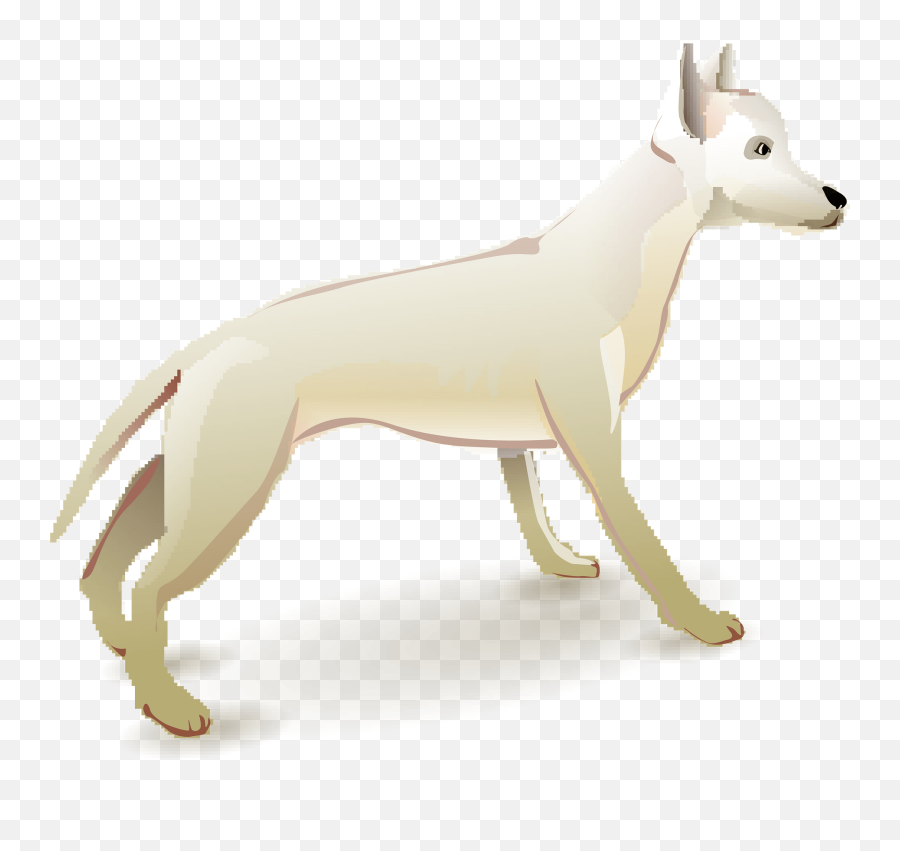 White Dog Clipart Free Download Transparent Png Creazilla - Dog Clipart White Emoji,Dog Clipart