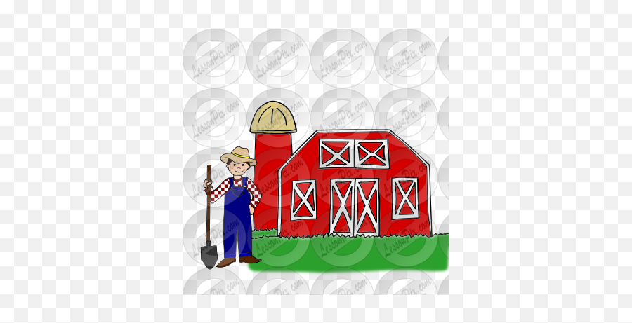 Old Macdonald Had A Farm Picture For Classroom Therapy Use - Tradesman Emoji,Farm Clipart