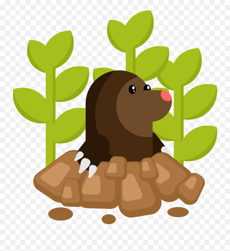 Mole Animal Clipart Free Download Transparent Png Creazilla - Mole Animal Clipart Emoji,Animal Clipart