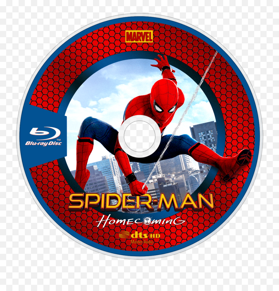 Spider Man Homecoming Blu Ray Disc Png - Spiderman Homecoming Bluray 3d Disc Emoji,Spiderman Homecoming Logo
