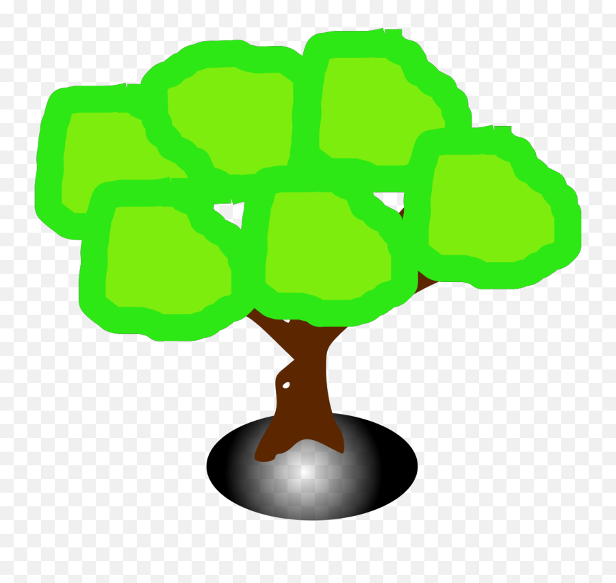 Six Green Dumpling Tree Clipart Png For - Dumpling Emoji,Dumpling Clipart