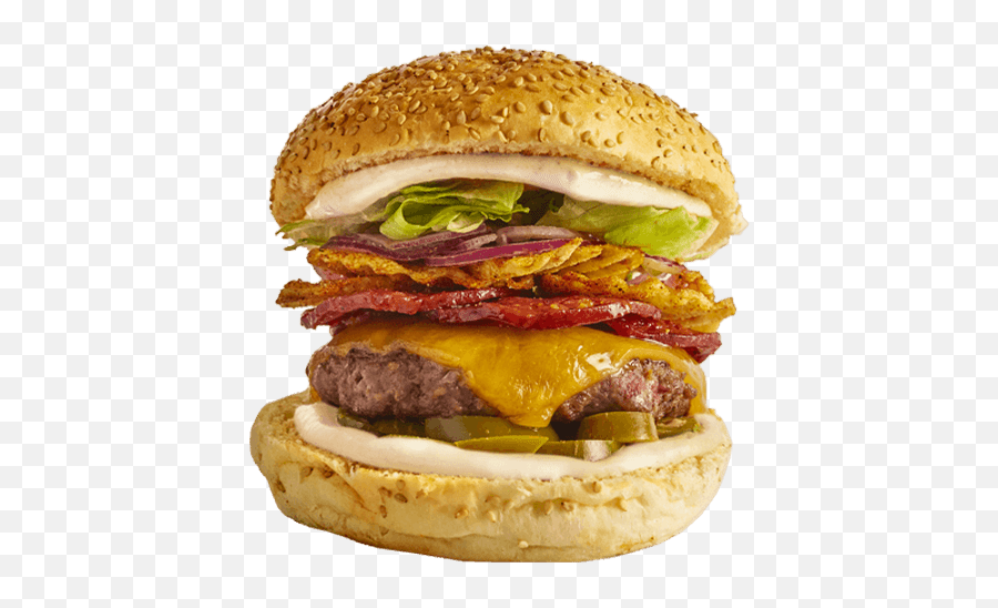 The Spicy Ring Of Fire Burger - Hamburger Bun Emoji,Ring Of Fire Png