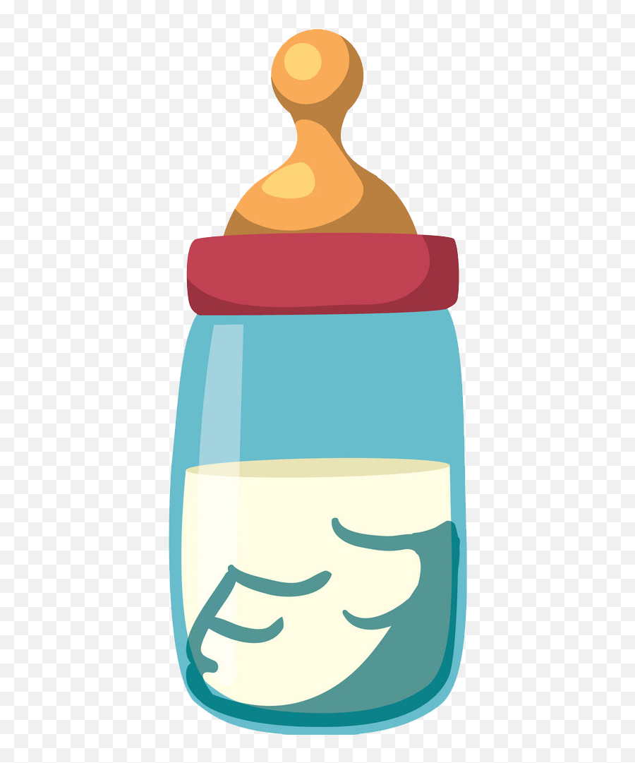 Baby Bottle Clipart Transparent 2 - Lid Emoji,Baby Bottle Clipart