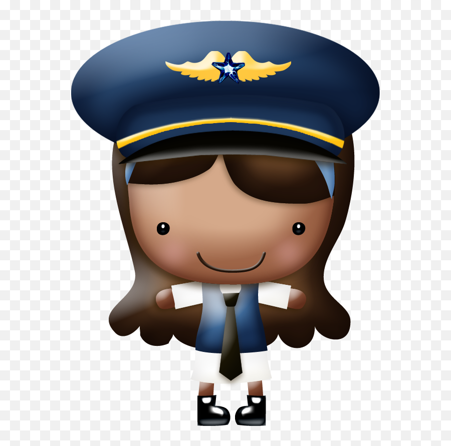 Nbeaudreau Intheclouds Girl Png Cap - Clip Art Emoji,Pilot Clipart