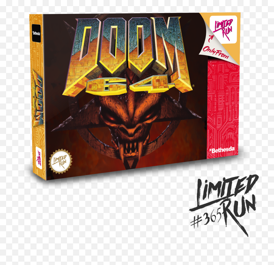 Doom 64 U2013 Limited Run Games - Doom 64 Switch Physical Emoji,Doom Eternal Logo
