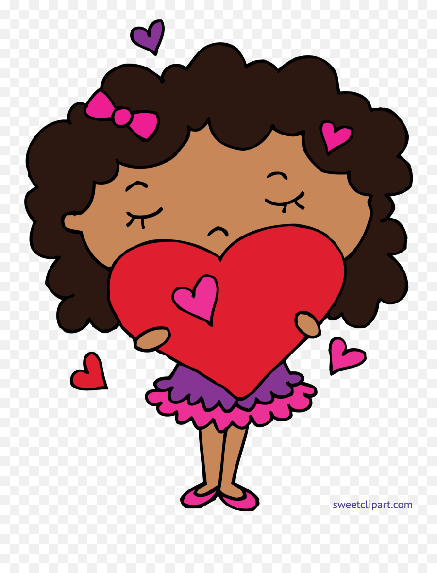 Free Holding Heart Cliparts Download - Girl Holding Heart Clipart Emoji,Heart Clipart