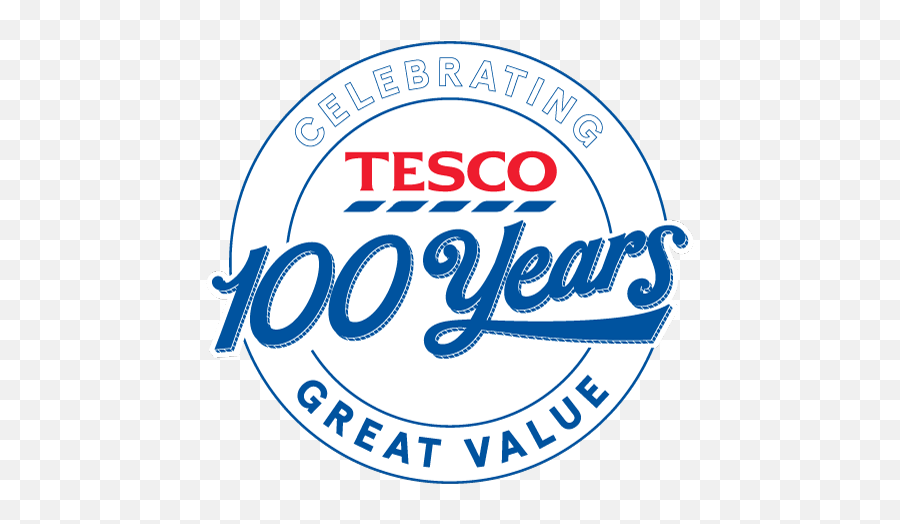 100 Years Of Tesco Sherlock Studio - Tesco 100 Years Logo Emoji,Tesco Logo