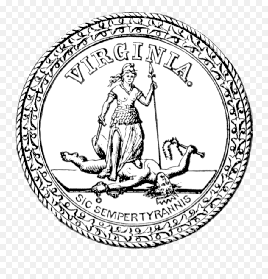 University Of Virginia Seal - Dot Emoji,University Of Virginia Logo