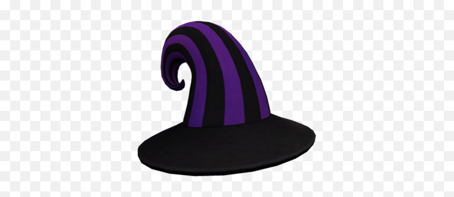 Curly Witch Hat - Costume Hat Emoji,Witch Hat Png