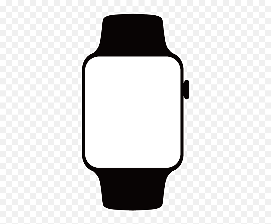 Apple Watch Clip Art Transparent Png - Blank Apple Watch Png Emoji,Watch Clipart