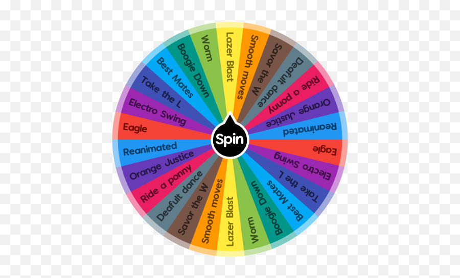 Fortnite Dance You Must Dance Spin The Wheel App Emoji,Fortnite Dance Png