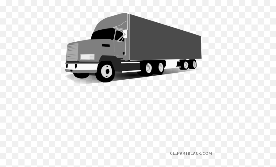 Truck Transportation Free Black White Clipart Images - Png Emoji,Pickup Truck Clipart Black And White