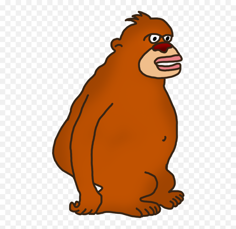 Funny Monkey Drawings - Monkey Clip Art Emoji,Monkey Clipart Images
