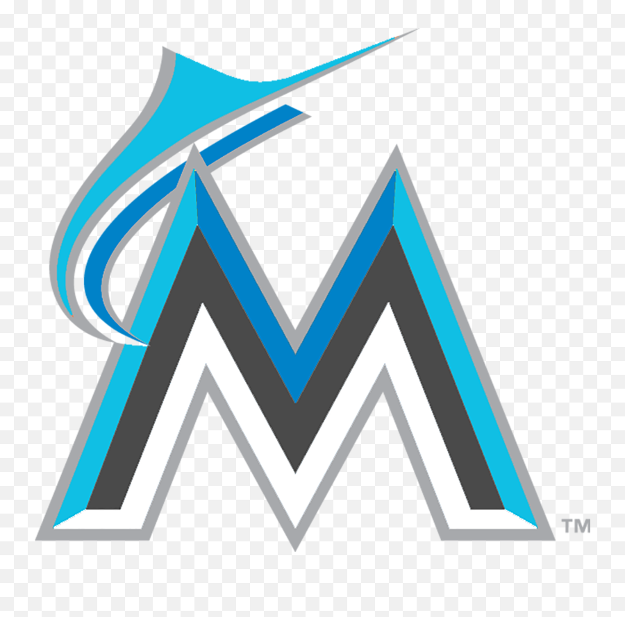 Miami Marlins Logos - Miamia Marlins Logo Transparent Emoji,Miami Marlins Logo