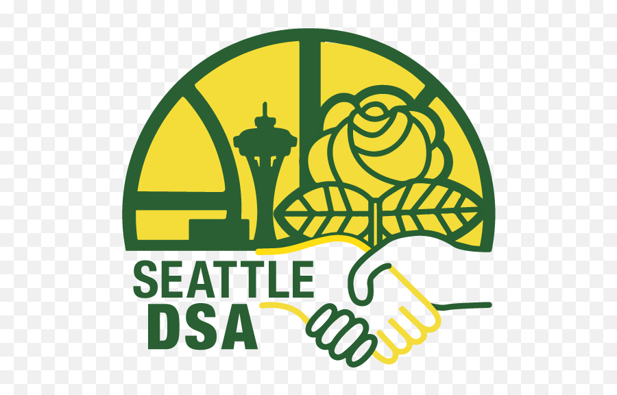 Seattle Democratic Socialists U2014 Sonics Logo By Den Mchenry - Supersonics Emoji,Seattle Supersonics Logo
