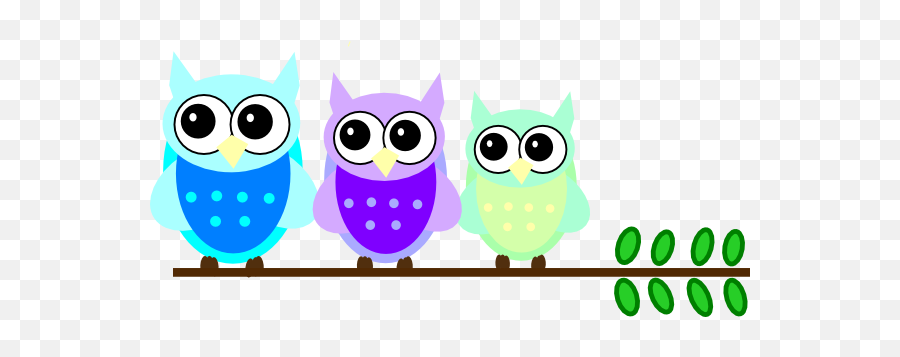 Library Of Free Owl Vector Royalty Free Wallpaper Png Files - Three Owls Together Clipart Emoji,Owls Clipart