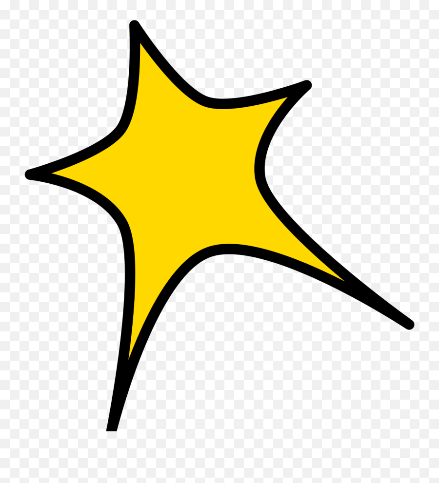 Yellow Star Clip Art - Animated Yellow Star Transparent Emoji,White Star Transparent