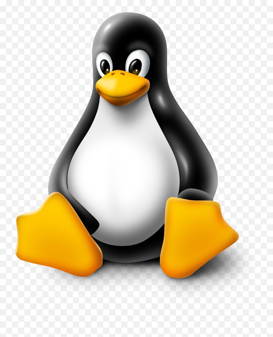 Cool Linux Penguin - Png Linux Emoji,Penguin Clipart