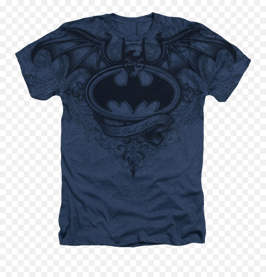 Batman Dark Knight Logo Mens Heavy T - Batman Emoji,Dark Knight Logo
