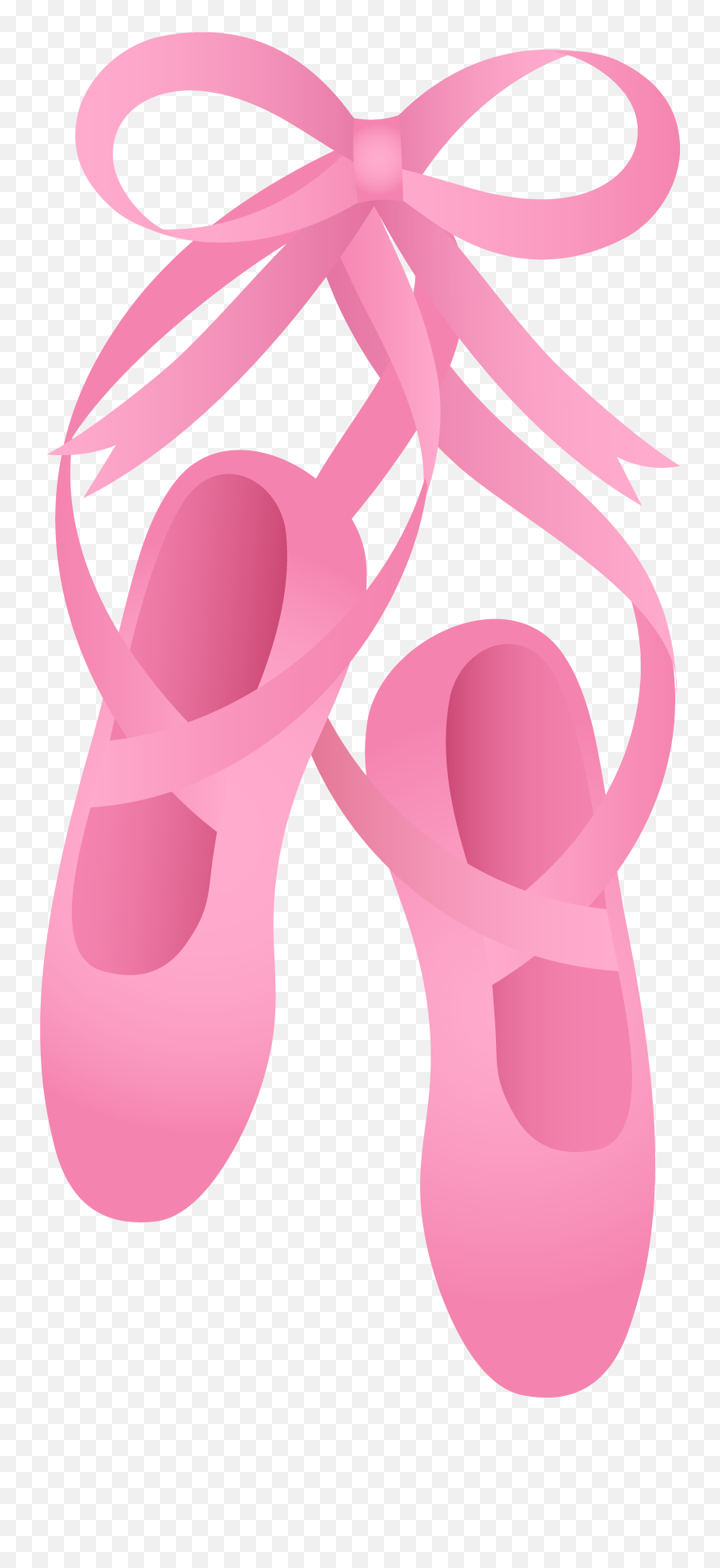Download Hd Ballet Shoes Clipart Transparent Png Image - Ballet Clip Art Emoji,Shoes Clipart