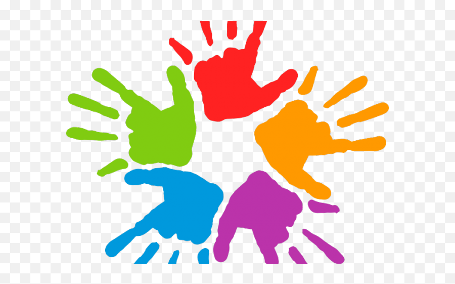 Brotherhood Clipart Helping Hand - Colorful Hands Clipart Emoji,Helping Hands Clipart