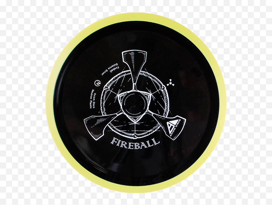 Axiom Discs Neutron Fireball - Blue Yellow Emoji,Fireball Logo