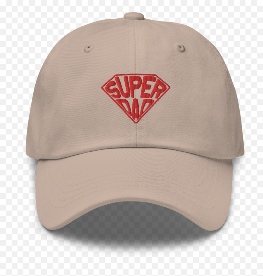 Super Dad Hat Peak Threads - For Baseball Emoji,Super Dad Logo
