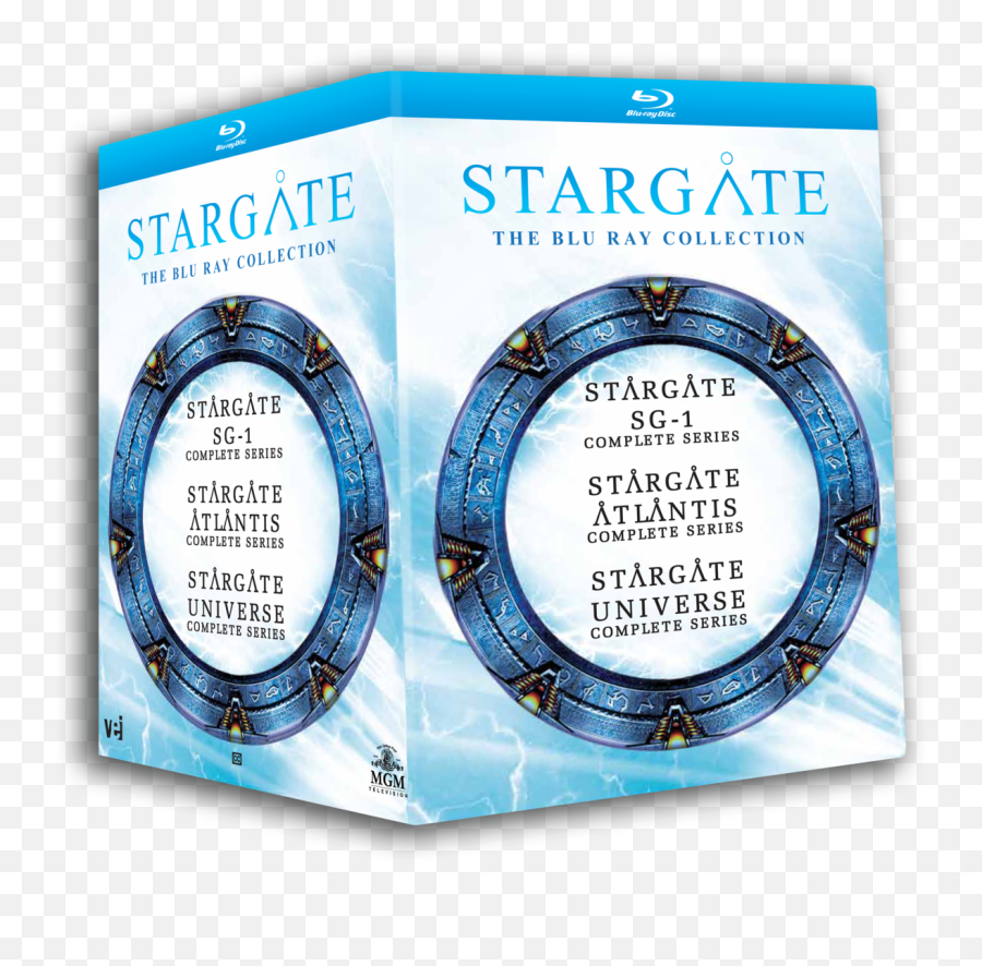 Stargate The Blu Ray Collection Blu Ray 7178 - Stargate Collection Blu Ray Emoji,Blu Ray Logo Png
