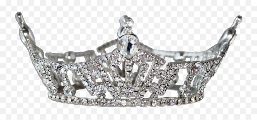 Queen Crown White Background - Transparent Miss America Crown Emoji,Silver Crown Png