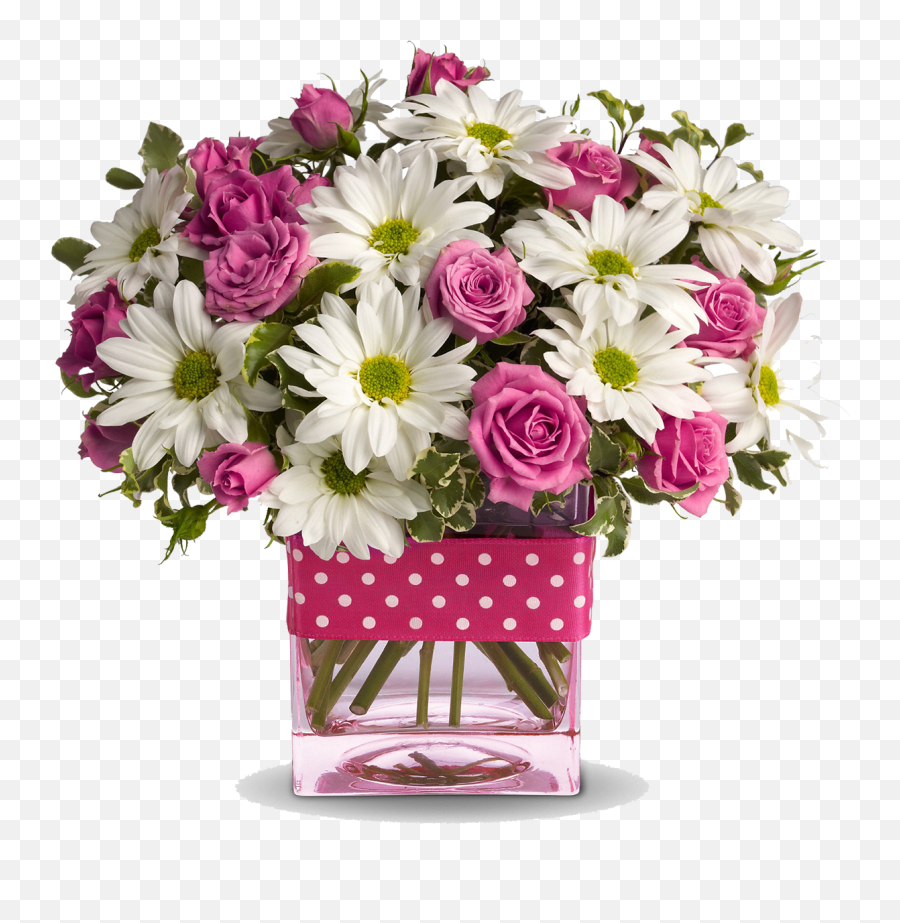 Congratulation Flower Png Transparent - Polka Dots And Posies Emoji,Flowers Png