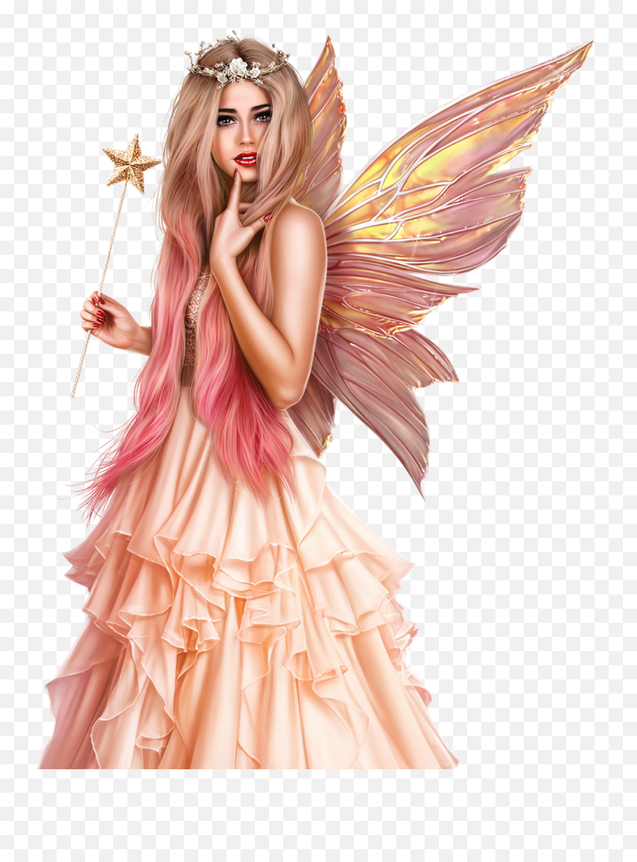 Download Fairy Clipart Mermaid - Fairy Png 3d Full Size 3d Fairy Png Emoji,Fairy Clipart