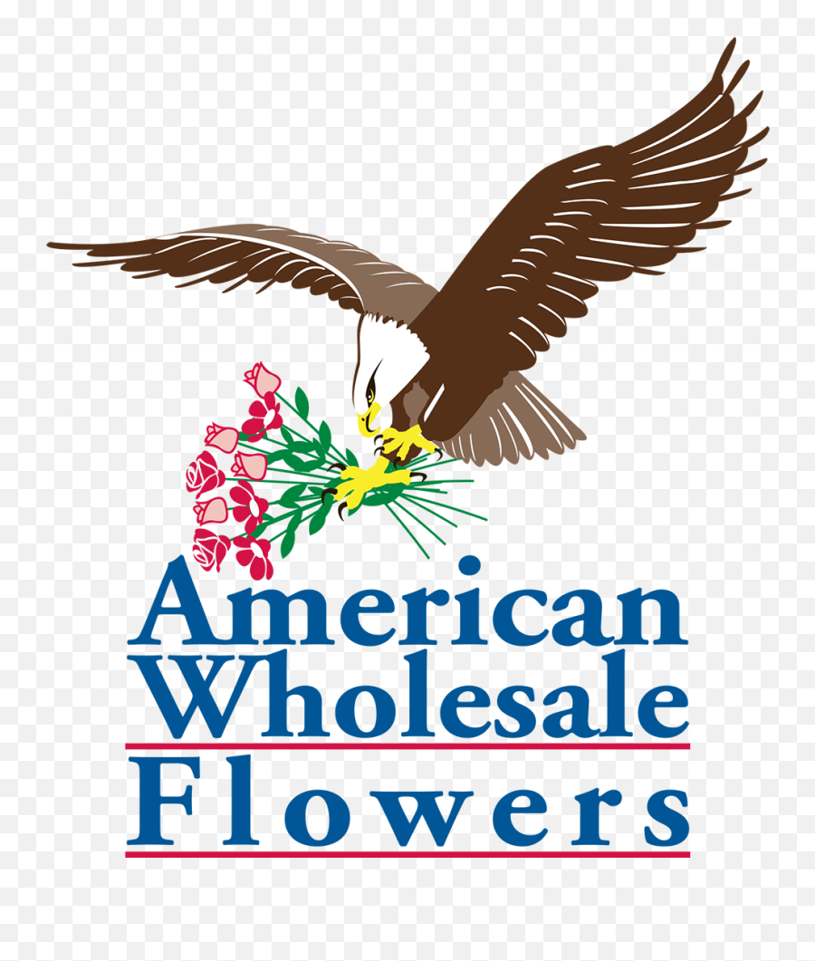 American Wholesale Flowers Emoji,Flowers Logo