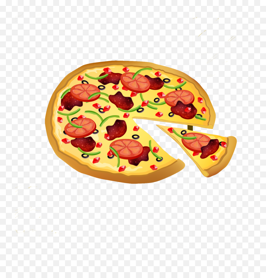 Pizza Pizza Menu Chef - Sliced Pizza Png Download 1417 Emoji,Pizza Chef Clipart