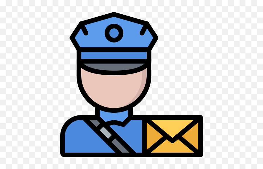 Postman - Free People Icons Emoji,Train Ticket Clipart