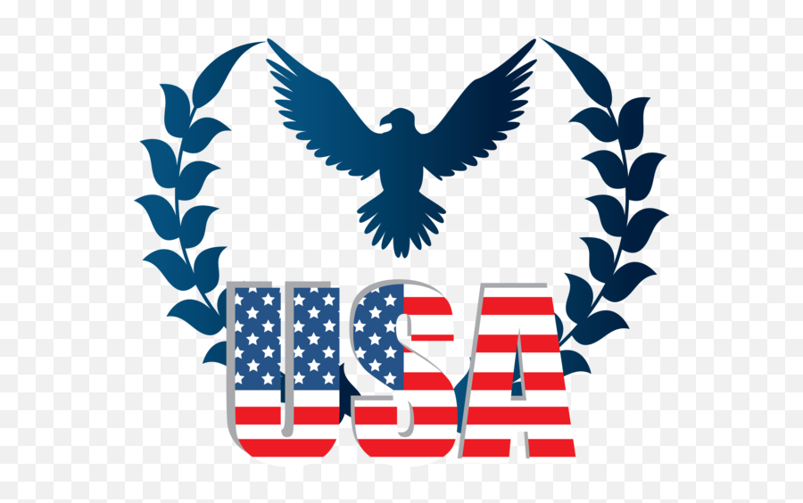 Us Independence Day Wing Eagle Logo For - Independence Day Emoji,Eagle Logo