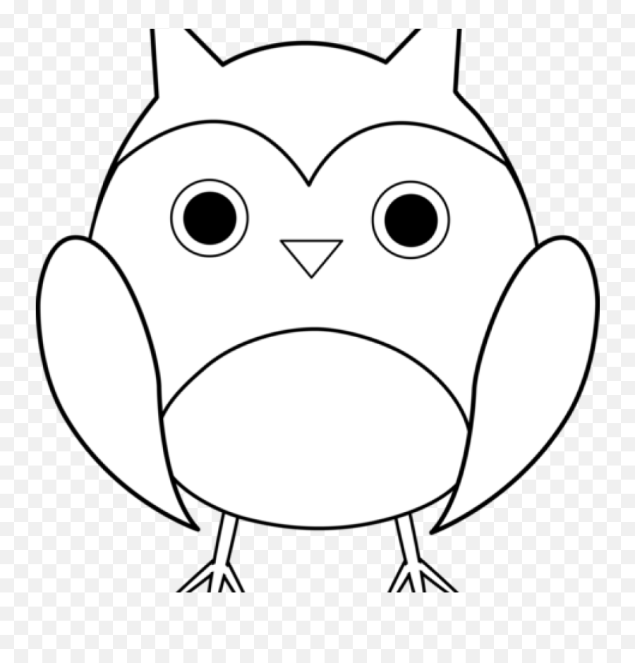 Snowy Owl Clipart Big Eye - Clip Art Png Download Full Emoji,Owl Eyes Clipart