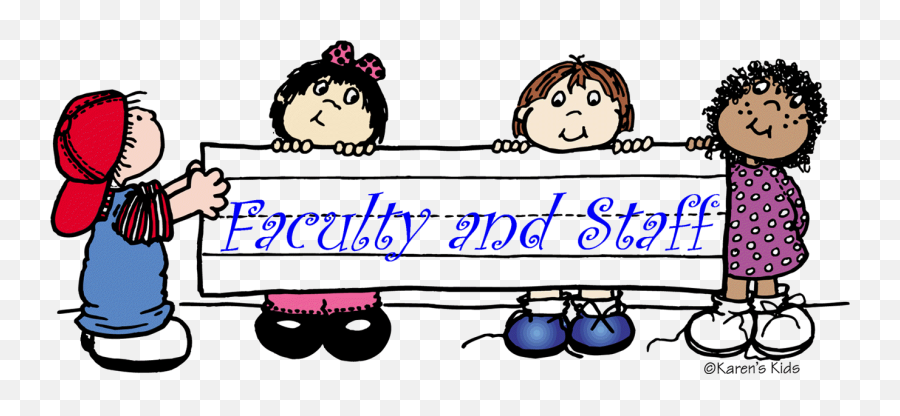 Faculty And Staff Cartoon Clipart - Full Size Clipart Emoji,Staff Clipart