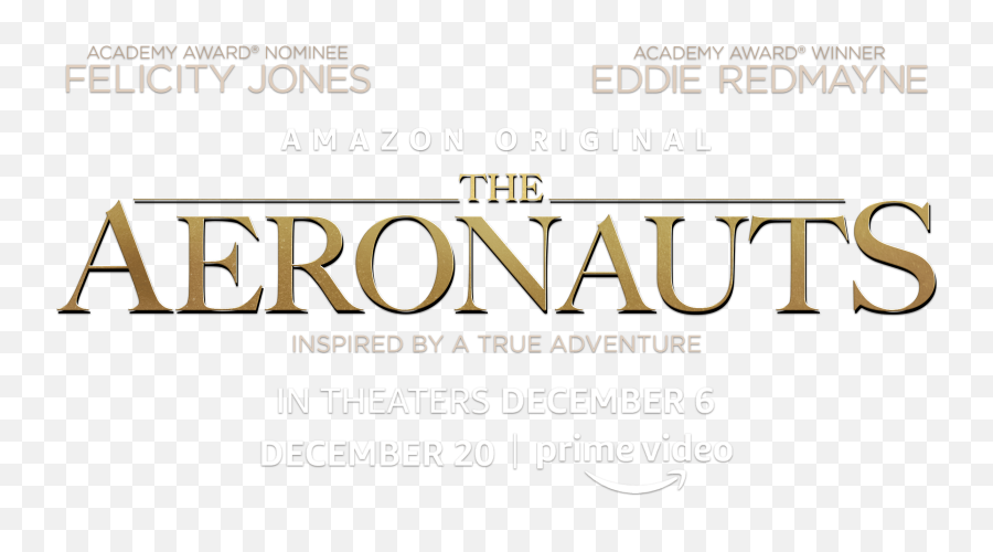 The Aeronauts Videos Amazon Studios - Aeronauts 2019 Logo Png Emoji,Prime Video Logo